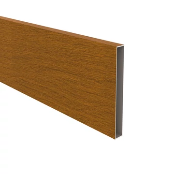 Famintás Aranytölgy alumínium kerítéselem 1300x120x20mm