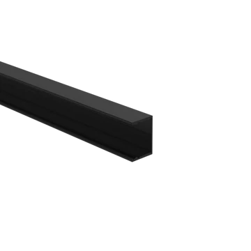 Fekete 170cm-es Alumínium "U" profil 